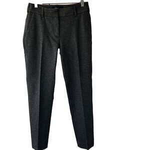 Les Copains Pants Size 42 Grey Dress Stretch BMV Spa Office Wear Career 6 US?